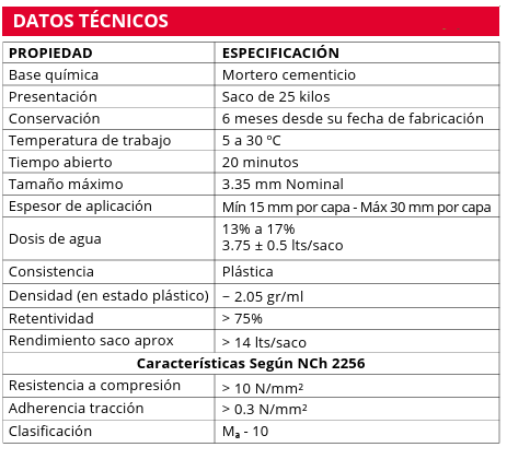 PEGA ENCHAPE - Imagen 2