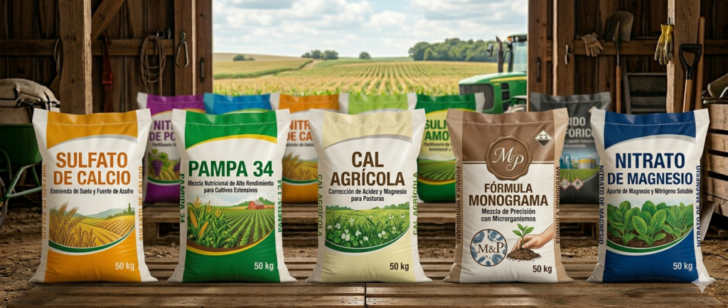 ulfato de Calcio - Pampa 34 - Cal agrícola