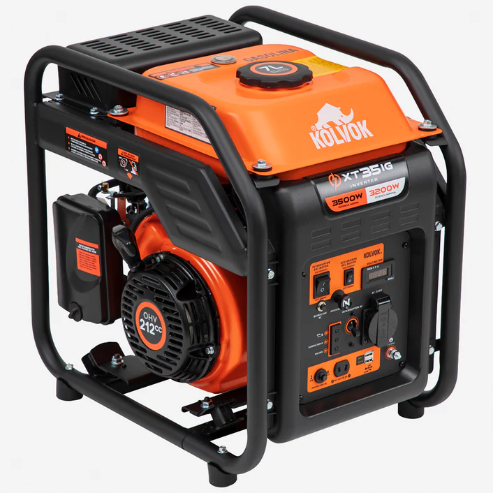Generador Eléctrico Gasolina Inverter 3.5kVA KOLVOK XT35IG